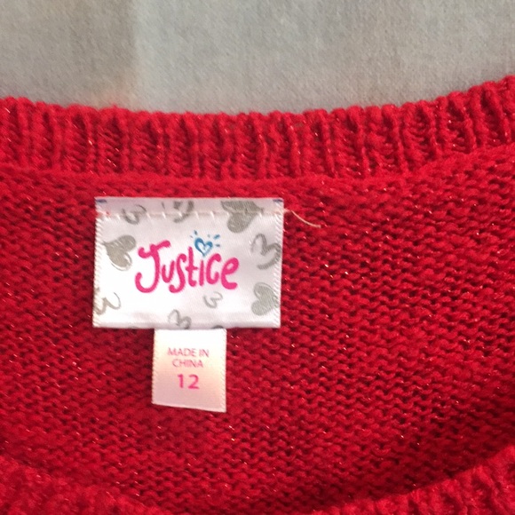 Girls Justice Rock Sweater Dress - Picture 2 of 4